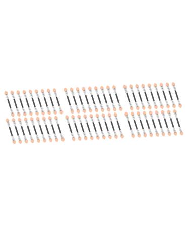 FOMIYES 150 Pcs Beauty Sponge Double Ended Sponge Applicator Eyeshadow Applicator Makeup Tools Smudge Stick 8x1cmx3pcs Pinkx3pcs