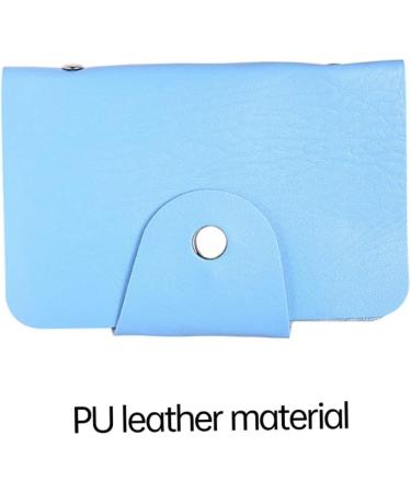 Nail Stamping Plate Holder Nails Art Stamp Card Bag Stencil Album Organizer Blue Stamping Templates Organizer Nail Square Card Case Card Holder Nail Stamp Plate Bag Organizer - Buy Online on GoSupps.com