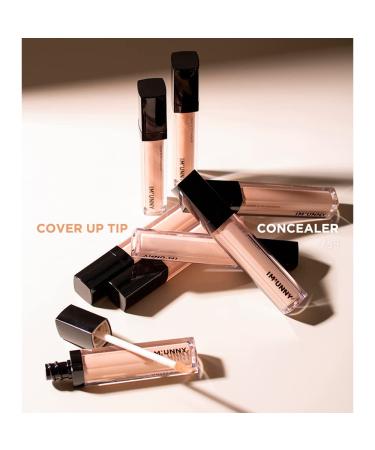 IM UNNY Full Cover Up Tip Concealer 01 Light Beige for Under Eye Dark Circles and Blemishes | Waterproof Matte Finish Concealer 7.5g | K-Beauty Makeup - Buy Online on GoSupps.com