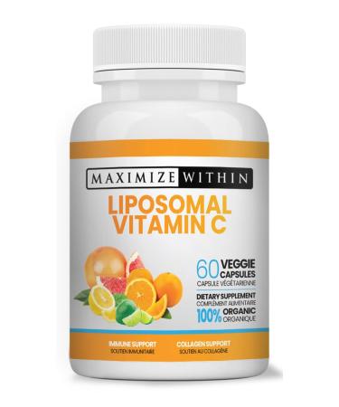 Maximize Within Liposomal Vitamin C Capsules - Enhanced Absorption 60 Count