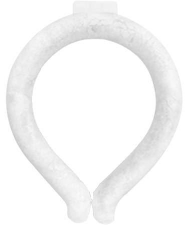Cooling Device for Neck - Collar Ice Tube for Body Cooling Neck Wraps - Outdoor Wearable Cooling Wraps for Offices Concerts Home Gym Fanelod White Below 18 Degrees - Buy Online on GoSupps.com