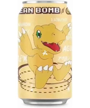 Digimon Adventure x YHB Ocean Bomb Sparkling Soda Soft Drinks Collection 330ml - Buy Online on GoSupps.com