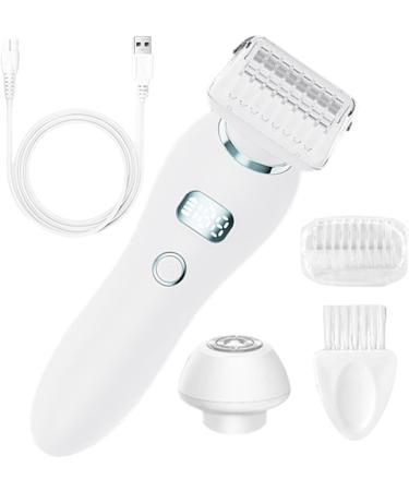 Electric Trimmer for Women Hair Clipper for Women Portable Electric Epilator with Sliding Bikini Trimmer Facial Shaver Personal Groomer for Bikini Leg Arm Armpit - Buy Online on GoSupps.com