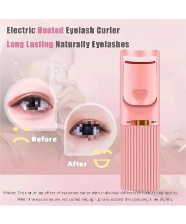 Effortless Lash Curler: Instant Eye-Opening Effect Easy-to-Use Eyelash Curling Tool-Design for Home & Travel(1pc white) - Buy Online on GoSupps.com