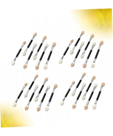 WOONEKY 30pcs Brush Eyeshadow Sponge Tipped Oval Makeup Tool Eye Shadow Applicator Makeup Eyeshadow Brush - Buy Online on GoSupps.com