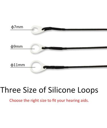 Hearing Aids Clip - Portable Anti-Lost Hang Rope for Seniors (9mm) - Buy Online on GoSupps.com