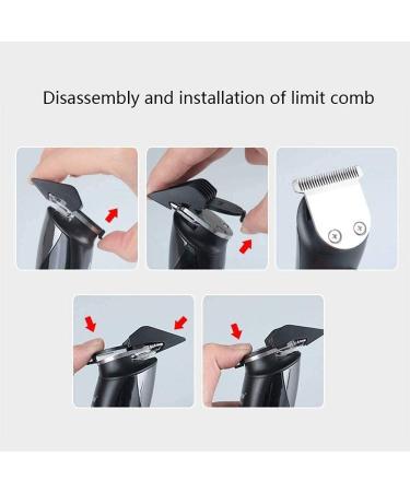 Buy 6-in-1 Hair Clippers for Men - Cordless Electric Haircut & Beard Trimmer Kit for Professional Grooming - Buy Online on GoSupps.com