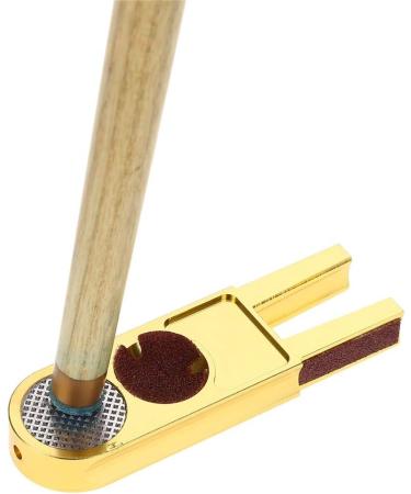Demeras 3 in 1 Cue Tip Trimmer Billiard Tool - Shaper, Tapper, Repair - Accessory - Buy Online on GoSupps.com