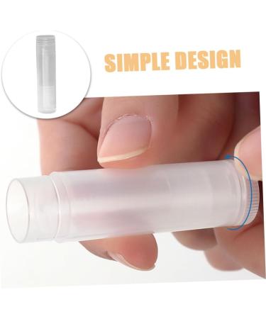 VINTORKY 100pcs Empty Lipstick Tube Lip Gloss Holders Tubes Bulk Toiletry Travel Containers Clear Lipstick Pp - Buy Online on GoSupps.com