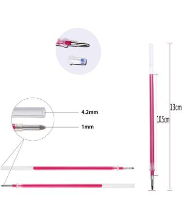 40 High Temperature Heat Erasable Fabric Marker Pen Refills for Sewing & Patchwork - Vanishing Disappearing Ink for Fabric & Leather - Buy Online on GoSupps.com