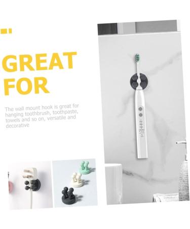 Alipis 24 STK Razor Hooks Durable Bathroom & Shower Hooks for Toothbrush Luffa Shaver | No Punching Easy Stick | Versatile Home & Office Use - Buy Online on GoSupps.com