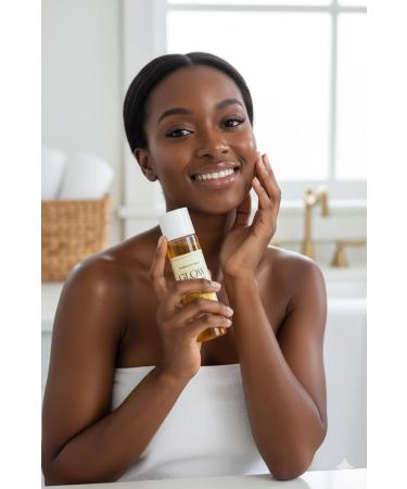 ArabelsNaturals Brightening Body Oil with Carrot Collagen & Papaya Deep Moisturizing Even Skin Tone Radiant Glow Lightweight & Fast-Absorbing Formula 200ml - Buy Online on GoSupps.com