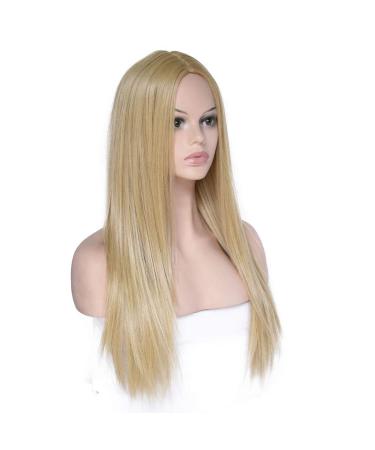 Buy Long Gold Curly Wig for Women - 50s 60s 70s 80s | Brazilian Hair | International Shipping - Buy Online on GoSupps.com