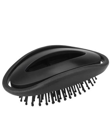 Travel Hair Brush  Ancable Mini Portable Retractable Pocket Air Cushion Brush  Compact Pop Up Hair Massage Comb Brush