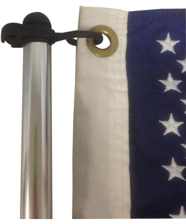 Pactrade Marine Pontoon Flag Pole Socket with 24 USA Flag - Adjustable - Buy Online on GoSupps.com