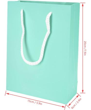 OKAT Paper Gift Bag - 10pcs Pure Color Vertical Bags for Party Gifts | International Shipping Available - Buy Online on GoSupps.com