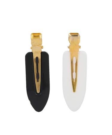 12 Seamless Hair Clip Ponytail Clips - No Wrinkle No Bend Styling - Perfect for Makeup & Hair Styling in 2 Colors - Buy Online on GoSupps.com