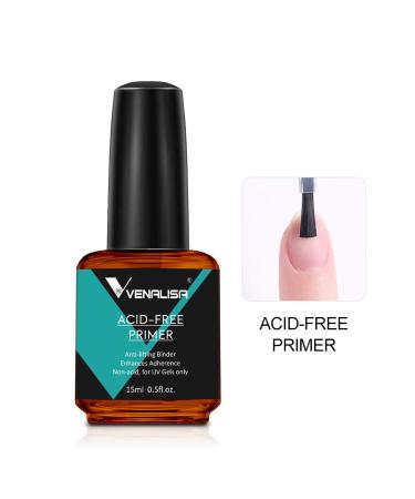 Buy VENALISA 15ml Gel Nail Polish & Acid-Free Primer for DIY Nail Art - Perfect for Home Manicure & Salon Use - Buy Online on GoSupps.com