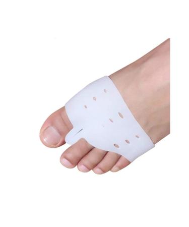 CAZARU FXJ 2PCS Silicone Foot Fingers Toe Separator Tools Splint Straightener Corrector Toe Straightener Wraps