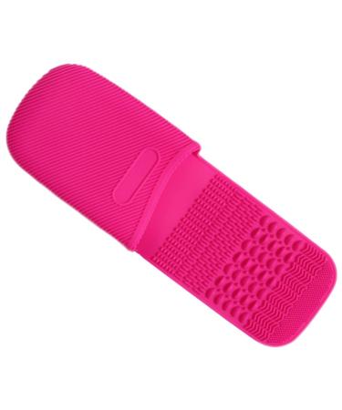 FOMIYES Makeup Brush Cleaning Make up Cleaning Makeup Cleaning Mat Makeup Scrubber Mat Vanity Organizer Makeup Cleaner Pad Color Remover Tool Brush Cleaning Pads Cosmetic