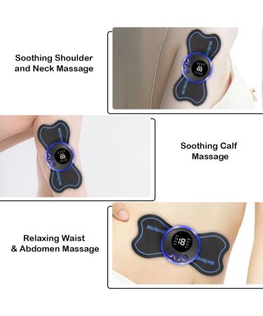 Infreecs Portable Neck Massager - EMS Device with 8 Modes & 19 Levels for Pain Relief - Mini Cervical Massage Solution - Buy Online on GoSupps.com