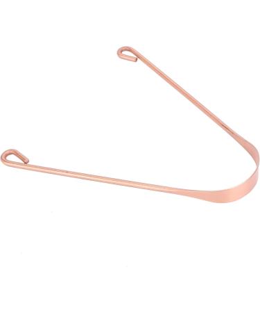 Pure Copper Tongue Scraper - Superior Oral Hygiene Bad Breath Solution U-Shaped Design Durable & Easy to Clean - Buy Online on GoSupps.com