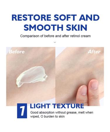 Retinol Cream for Face - 2.5% Retinol & Hyaluronic Acid Anti-Aging Moisturizer for All Skin Types - Buy Online on GoSupps.com
