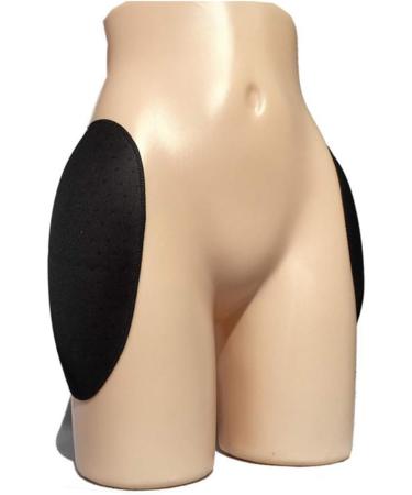 YiZYiF Hip Thigh Enhancer - Padded Reusable Self-Adhesive Contour Pads | Breathable & Comfortable | Large Black - Buy Online on GoSupps.com