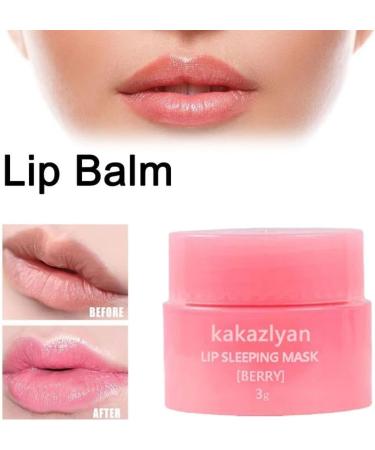 Original Strawberry Lip Sleeping Mask Moisturizing Balm Hydrated Nourish Lips Sleep Care J4Y1 Night Gradient Lip Lines Lips - Buy Online on GoSupps.com