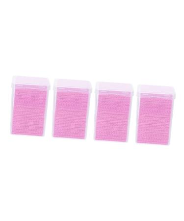 Beavorty 1600 Pcs Lint- Nail Towel Eyelash Glue Eyelash Extension Glue Wipes Glue Remover Pad Nail Polish Removers Salon Glue Lint Nail Wipes Pure Cotton Anti-clogging Cotton Pad