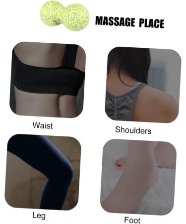 Combined 1st Peanut Massage Ball - Ero-Nuss Yoga Muscle Roller for Foot & Body Relief - Red Massage Balls for Deep Tissue Therapy - Buy Online on GoSupps.com