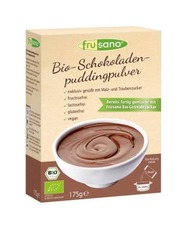 Frusano chocolate pudding powder organic 175g - Buy Online on GoSupps.com
