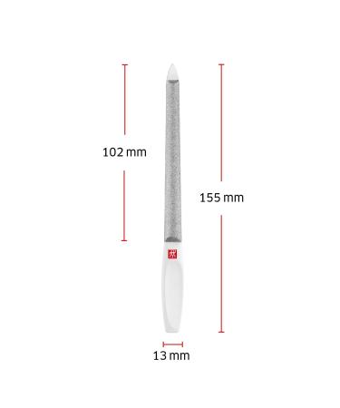 Buy Zwilling Sapphire Nail File - Professional Double-Sided 130mm Leaf File | High-Quality Coating | Fast International Shipping - Buy Online on GoSupps.com