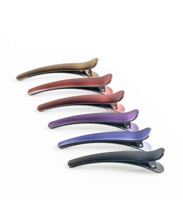 Haitao 12 PCS Non-Slip Colorful Plastic Duckbill Hair Clips for Women, Baby, Kids & Girls | Alligator Hair Barrettes Pins for Styling - 3.5 - Buy Online on GoSupps.com