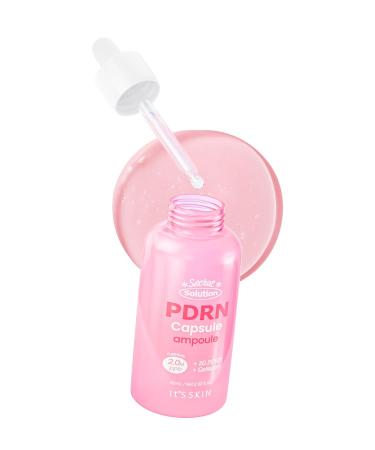 It'S SKIN Secret Solution PDRN Capsule Ampoule 2.02 fl oz Hydrating & Firming Serum with Triple PDRN & Low Molecular Collagen Moisturizing and Strengthening for Skin Korean Skincare