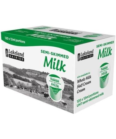 Douwe Egberts Pure Gold 1x750g & 120x12ml Lakeland Semi Skimmed Milk Pots Bundle - Buy Online on GoSupps.com