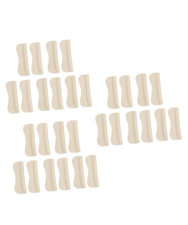 Mobestech 15 Pairs Block Heels for Women Dressy Heel Grips for High Heels Heel Cushion Pad Feet Pads for Shoes Anti-wear Feet Sticker Heel Grips Cushion Heel Pad Follow up Shoe Stickers
