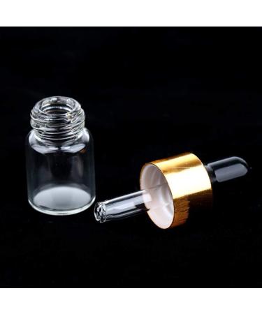 Pack of 20 2ml Clear Glass Bottles with Dropper Pipettes - Buy Online on GoSupps.com