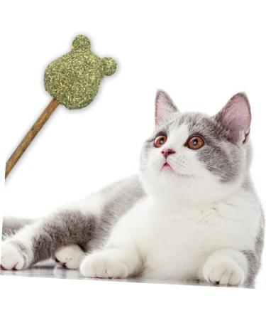 FOMIYES 4pcs Pet Toy Pet Treats Silvervine Cat Toy Cat Treats Cat Ball Lollipop Teething Stick Chew - Buy Online on GoSupps.com