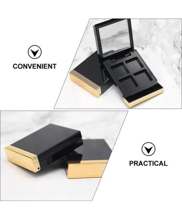Beaupretty 2pcs Eye Shadow Box Waterproof Eye Make up Pallet Clear Blush Diy Plastic Travel Phnom Penh Filling - Buy Online on GoSupps.com