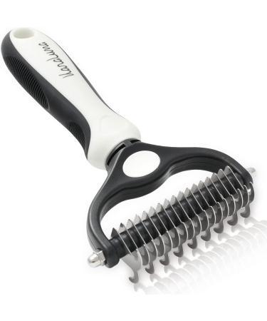 KaraLuna undercoat brush for dogs and cats I Gently and carefully removes matted dog and cat fur White - Buy Online on GoSupps.com