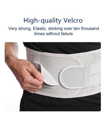 Limit-Less Lower Lumbar Support Brace for Herniated Disc & Sciatica Relief - Breathable Comfort for Men & Women (Black Large) - International Shipping Available - Buy Online on GoSupps.com