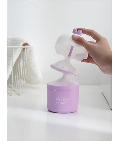 UQMIQURA Face Cleanser Foamer Cup Cute Face Cleanser Bubbler Foam Bubble Maker Travel Skin Care Foam Foamer Cup Facial Cleanser for Girls Face Wash Shower Tools - Buy Online on GoSupps.com