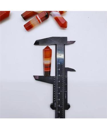 Around 5CM Sardonyx Pendulum Jewellery Gemstone Reiki Crystal Pendant for Home Decoration ZY - (Color: Sardonyx Pendulum Size: XL) - Buy Online on GoSupps.com