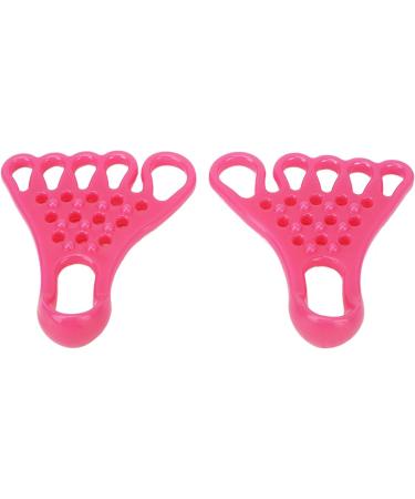 Toe Stretch Straightener & Corrective Claw - Pink Toe Stretch Belt for Muscle Relaxation - International Shipping - Buy Online on GoSupps.com