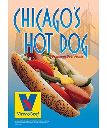 Vienna Beef Chicago Style Hot Dog Kit - 16 Pack | Authentic Ingredients for Classic Flavor - Buy Online on GoSupps.com