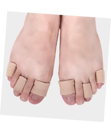 CLISPEED 6pcs Toe Tubes Sleeves Foot Toe Ecallus Sleeves Bunion Toe Separator Silicone Remover Silicone Gel Bunion Pads Fabric Toe Sleeves Shoe Toe Protector Toe Sleeves Silicone Corn - Buy Online on GoSupps.com