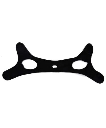 Anti Snoring Chin Strap Chin Strap Chin Strap Reducing Aid For Children Adult Use For Snore Quiet Sleep Management Aid  Black Triangular Strap