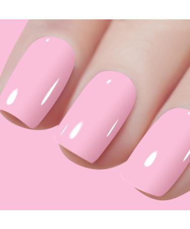 Vishine Gel Nail Polish Set - 4 Pastel Creme Color Spring Summer Baybe pink Mint green Sky Blue Yellow Nail Gel Nail Art Long-lasting Salon DIY Manicure 8ml C024 Set C024 - Buy Online on GoSupps.com
