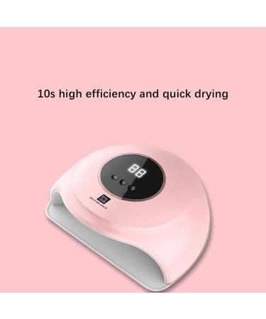 LED UV Nail Lamps Pink 36W Gentle & Not Hurt Hands Black Gel Nail Polish Nail Dryer Curing Lamp with 30/90S Timers Auto Sensor LED Digital Display USB Plug Carry Convenient for Home and Salon One Size Pink - Buy Online on GoSupps.com